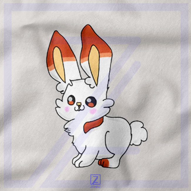 Scorbunny Rabbit closeup Sweatshirt - Pokemon Go