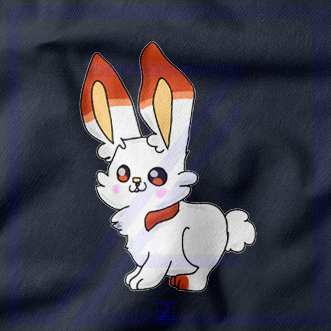 Scorbunny Rabbit closeup Tshirt - Pokemon Go