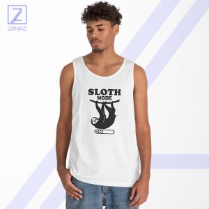 Sloth Mode Tank Top - Funny Animals Merch
