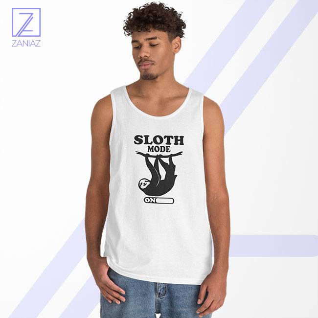 Sloth Mode Tank Top - Funny Animals Merch