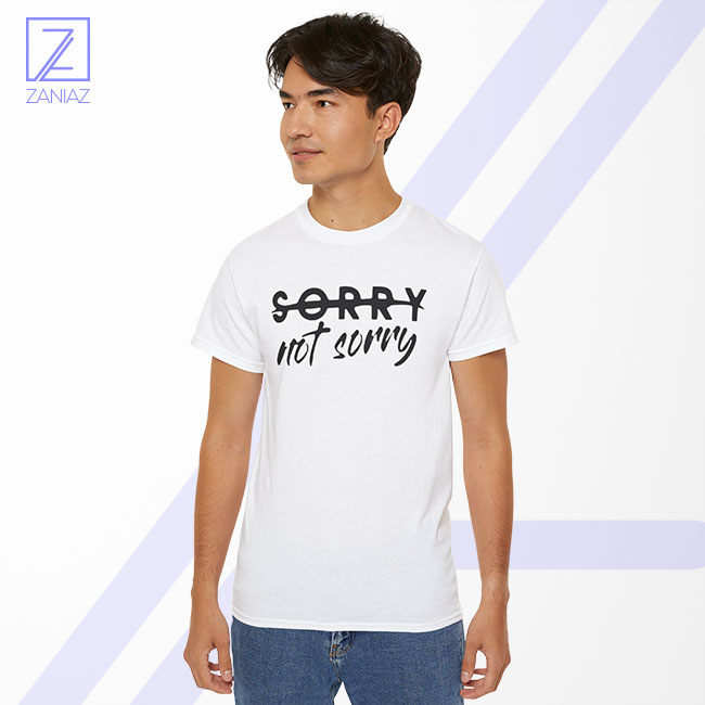 Sorry Not Sorry Lyrics Tshirt - Demi Lovato Album