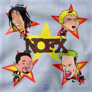 Star Four Singers closeup Sweatshirt - Buy Nofx Band