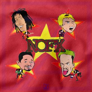 Star Four Singers closeup Tank Top - Cheap Nofx Band