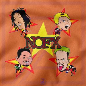 Star Four Singers closeup Tshirt - Buy Nofx Band