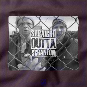 Straight Outta Scarton closeup Sweatshirt - The Electric City