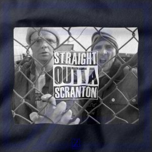 Straight Outta Scarton closeup Tank Top - The Electric City