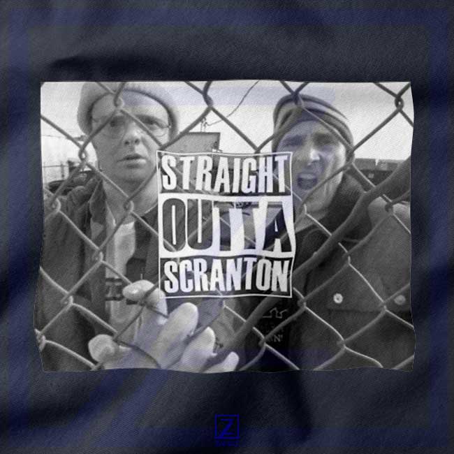 Straight Outta Scarton closeup Tank Top - The Electric City