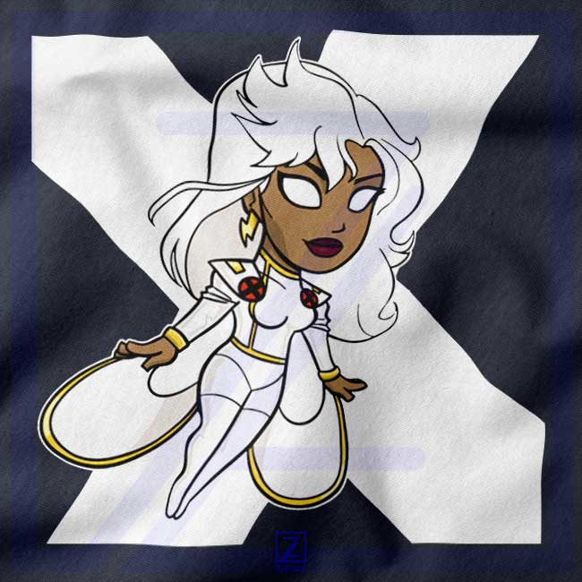 Strom Superhero X Men closeup Tshirt - Marvel Comics