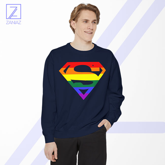 Super Queer Sweatshirt - Rainbow Pride Merch