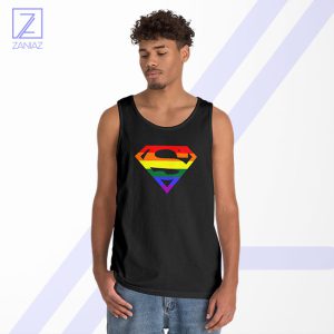 Super Queer Tank Top - Rainbow Pride Merch