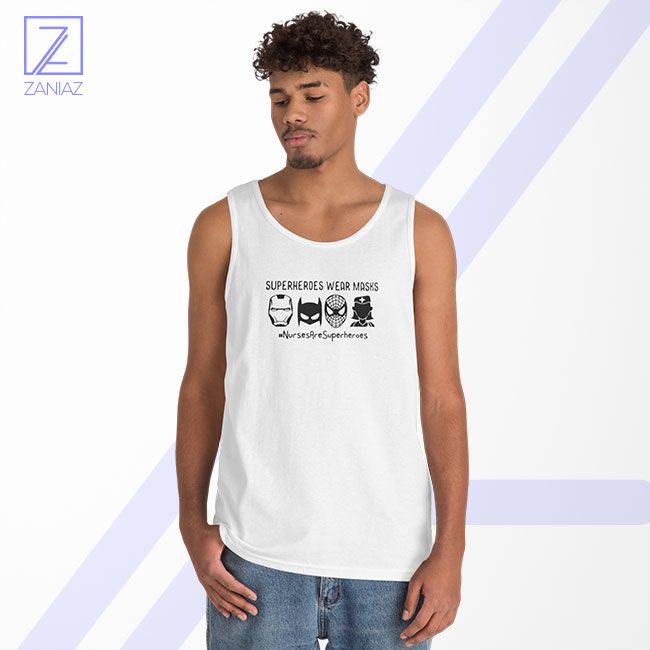 Superheroes Wear Masks Tank Top - Buy Nursing
