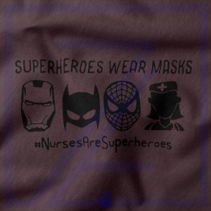 Superheroes Wear Masks closeup Tank Top - Buy Nursing