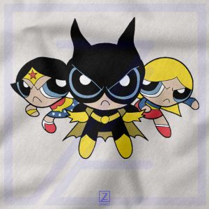 Supertough Girls closeup Hoodie - DC Comics Superheroes