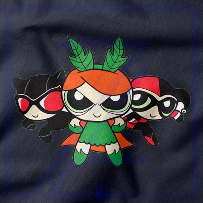 Supervillain Powerpuff Girls Kids closeup Tshirt - Cartoon Network Youth