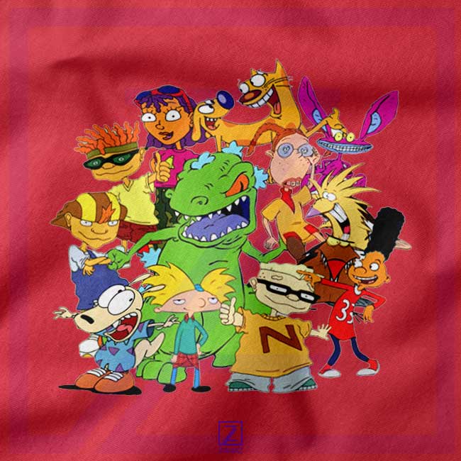 The Best 90s Cartoons closeup Tank Top - Nickelodeon