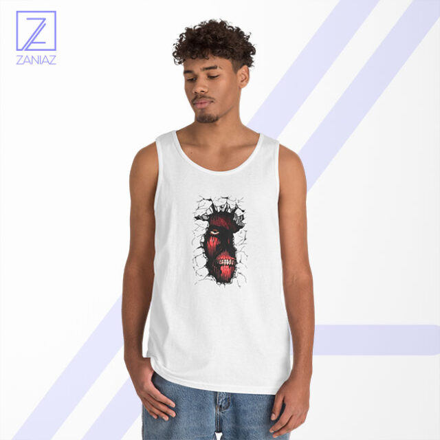 Titan In The Wall Tank Top