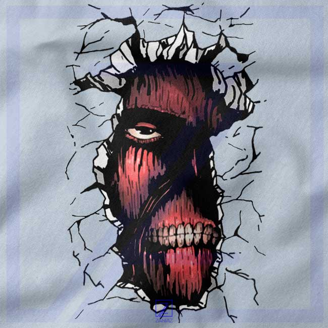 Titan In The Wall closeup Tank Top - Buy Monster Face