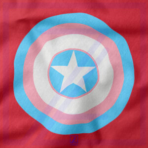 Trans Shield Pride closeup Tank Top - Social Organizations