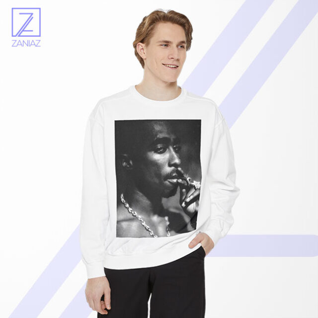Tupac Shakur Smoke Best Sweatshirt S-2XL
