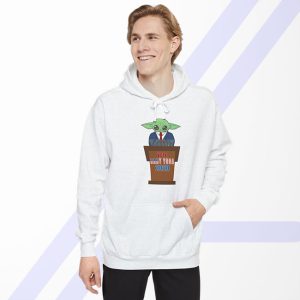 Vote Baby Yoda 2020 Hoodie - Funny Mandalorian