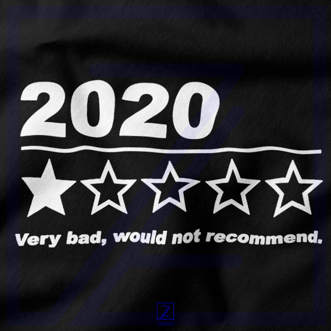 2020 Bad Year closeup Sweatshirt - Best Quarantine