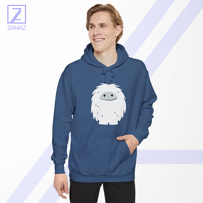 Abominable Smile Best Graphic Hoodie - Animation