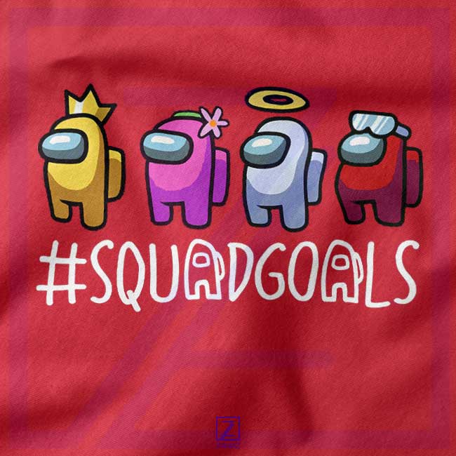 Among Us Squad closeup Hoodie - Shop Cool Video Game