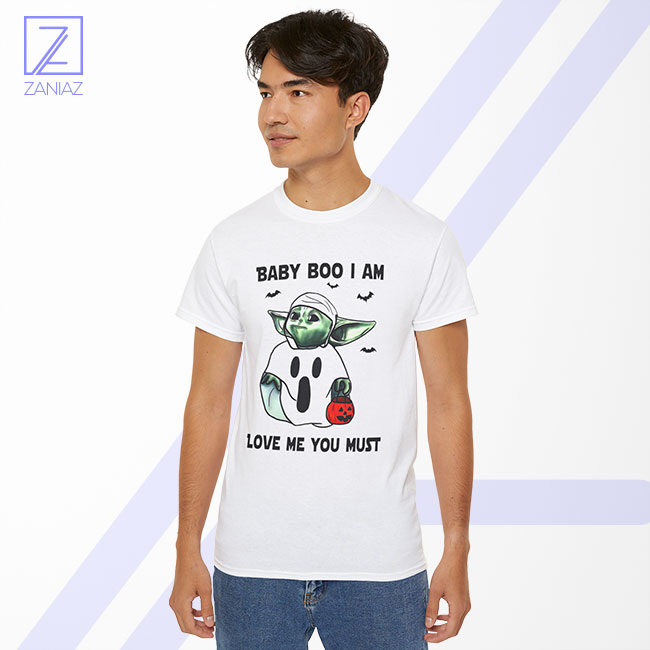 Baby Yoda Boo Tshirt - Quarantine Halloween