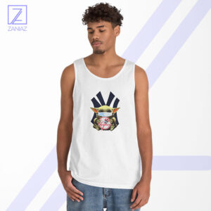 Baby Yoda New York Yankees Tank Top - Star Wars Baseball