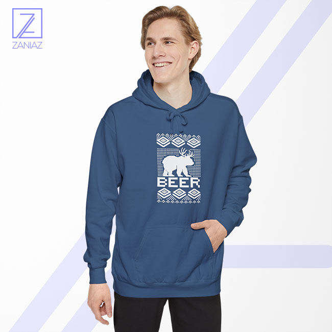 Bear Christmas Hoodie - Buy Party Holiday