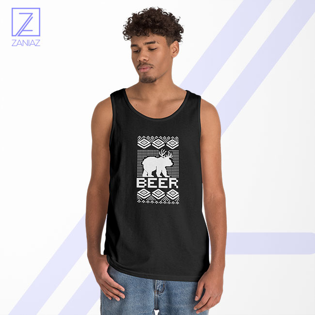 Bear Christmas Tank Top - Best Party Holiday
