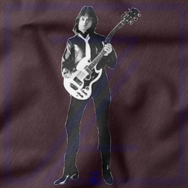Ben Orr Guitar Rock Band closeup Sweatshirt - 80s Music