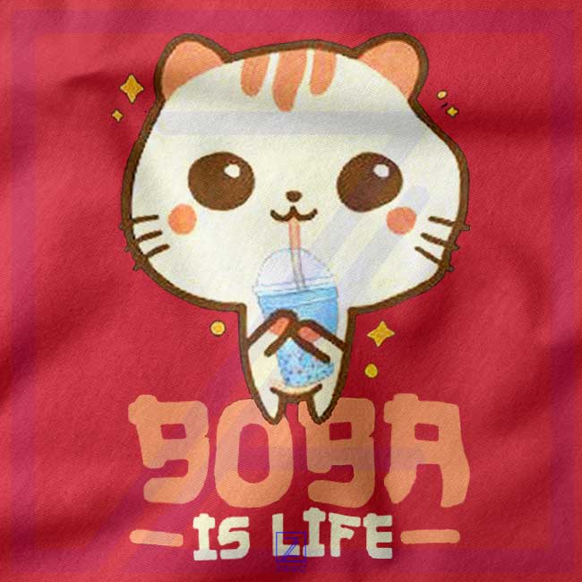 Boba Is Life closeup Sweatshirt - Buy Funny Drink