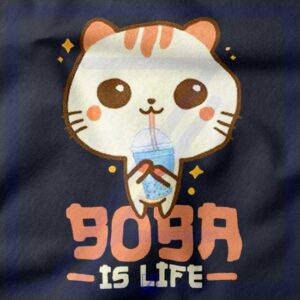Boba Is Life closeup Tank Top - Buy Funny Drink