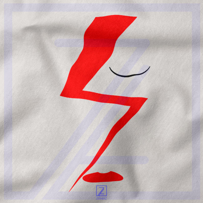 Buy Now Bowie Face closeup Tshirt - Buy Aladdin Sane