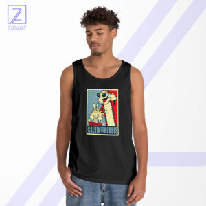 Calvin and Hobbes Smile Tank Top - Cartoon