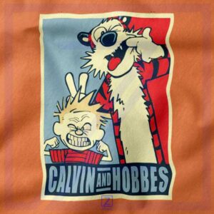 Calvin and Hobbes Smile closeup Hoodie - Cartoon Last Comic Merch