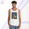 Calvin and Hobbes Stary Night Tank Top - Cartoon