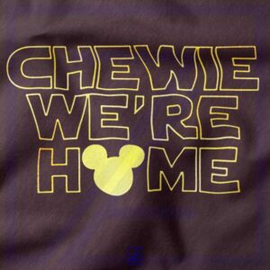 Chewie We Are Home closeup Hoodie - Han Solo Star Wars