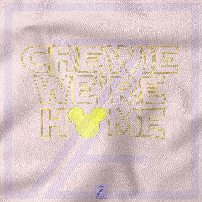 Chewie We Are Home closeup Sweatshirt - Han Solo Star Wars