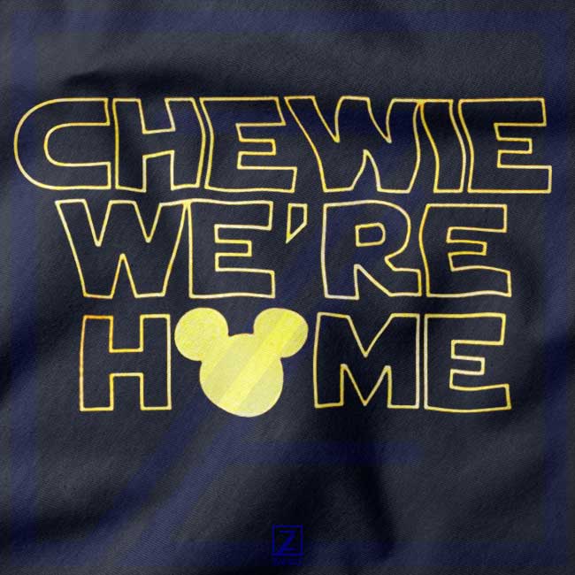 Chewie We Are Home closeup Tank Top - Han Solo Star Wars