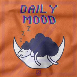 Daily Mood Laziness closeup Sweatshirt - Funny