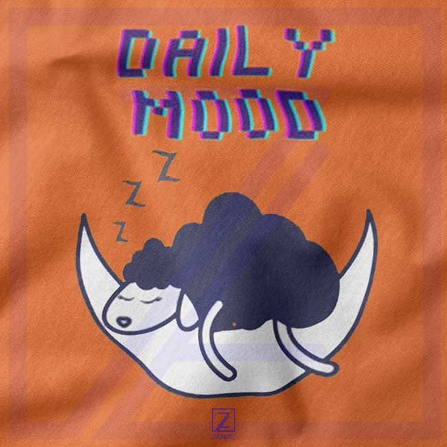 Daily Mood Laziness closeup Sweatshirt - Funny