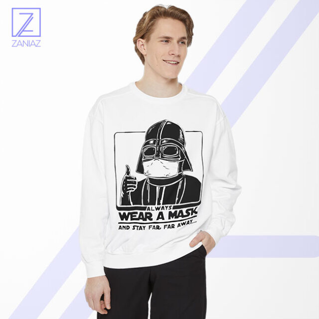 Darth Vader Face Mask Sweatshirt