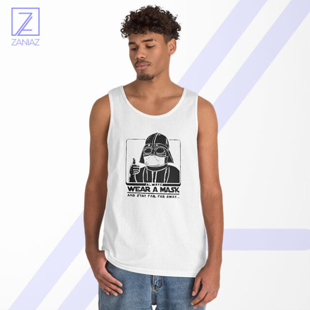Darth Vader Face Mask Tank Top