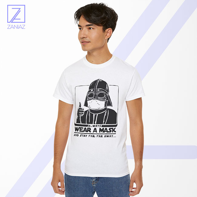 Darth Vader Face Mask Tshirt - Buy Quarantine 2020