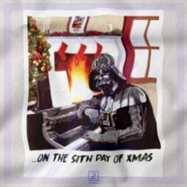 Darth Vader Sith Day of Xmas closeup Sweatshirt - Star Wars Merch