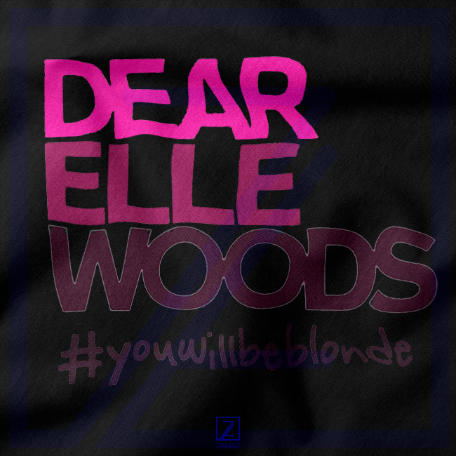 Dear Elle Woods closeup Tank Top - Best Womens Graphic