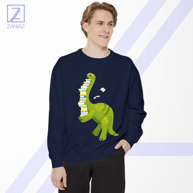 Dinosaur Reading Sweatshirt