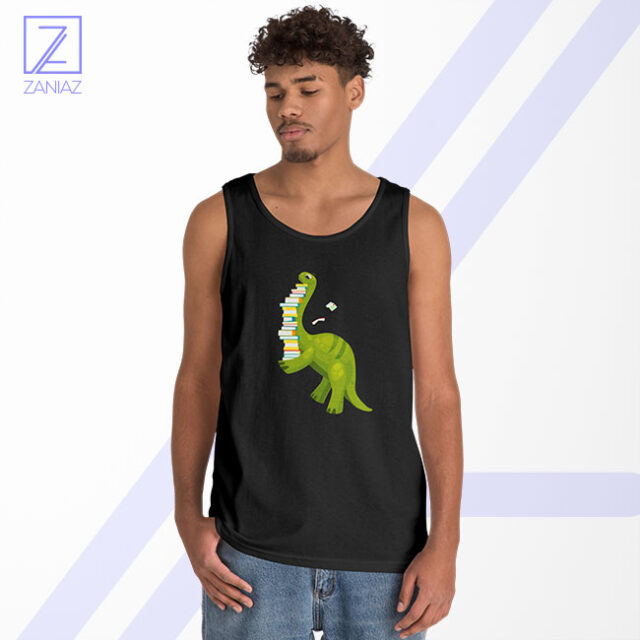 Dinosaur Reading Tank Top